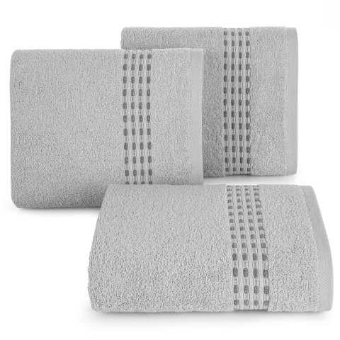 Ręcznik Riva 30x50 srebrny 500 g/m2 Eurofirany Ręcznik Riva 30x50 srebrny 500 g/m2 Eurofirany