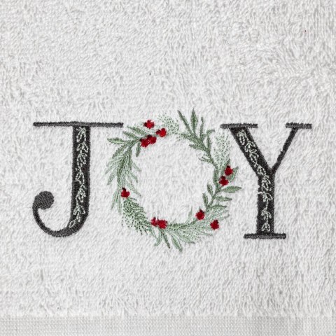 Ręcznik Santa 70x140 biały świąteczny 18 450 g/m2 Eurofirany Ręcznik Santa 70x140 biały świąteczny 18 450 g/m2 Eurofirany