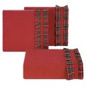 Ręcznik Santa 70x140 czerwony kratka świąteczny 01 450 g/m2 Eurofirany Ręcznik Santa 70x140 czerwony kratka świąteczny 01 450 g/m2 Eurofirany