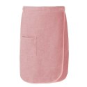 Ręcznik męski do sauny Kilt L/XL pudrowy frotte bawełniany Ręcznik męski do sauny Kilt L/XL pudrowy frotte bawełniany