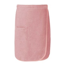 Ręcznik męski do sauny Kilt L/XL pudrowy frotte bawełniany