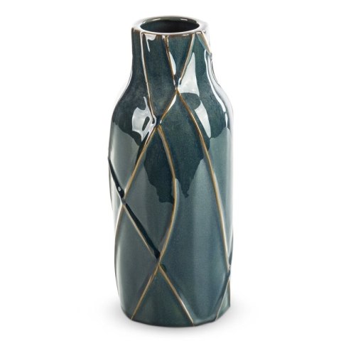 Wazon ceramiczny 13x30 Teo 01 turkusowy Eurofirany Wazon ceramiczny 13x30 Teo 01 turkusowy Eurofirany