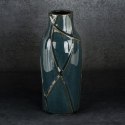 Wazon ceramiczny 13x30 Teo 01 turkusowy Eurofirany Wazon ceramiczny 13x30 Teo 01 turkusowy Eurofirany