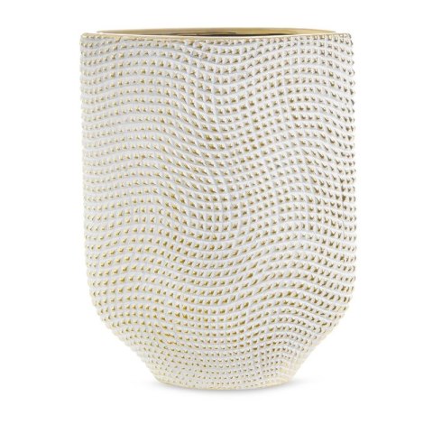Wazon ceramiczny 21x8x27 Verda biały Eurofirany Wazon ceramiczny 21x8x27 Verda biały Eurofirany