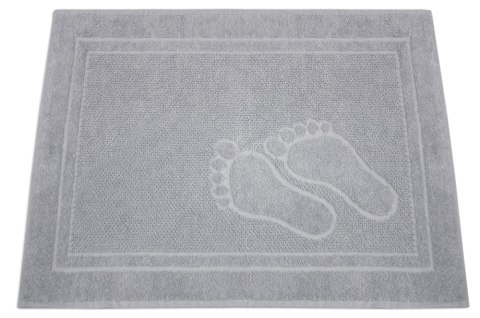 Dywanik łazienkowy 50x70 jasny popielaty Feet Greno Dywanik łazienkowy 50x70 jasny popielaty Feet Greno