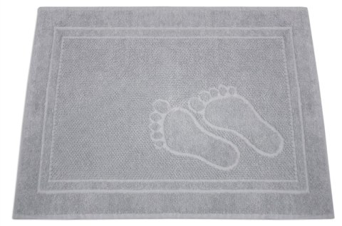 Dywanik łazienkowy 50x70 jasny popielaty Feet Greno Dywanik łazienkowy 50x70 jasny popielaty Feet Greno