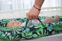 Gniazdko niemowlęce liście DeLux kokon materacyk nakładka redukująca nacisk Gniazdko niemowlęce liście DeLux kokon materacyk nakładka redukująca nacisk