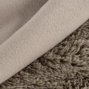 Koc narzuta 170X210 Tiffany 1 beżowy włochacz pled D91 Koc narzuta 170X210 Tiffany 1 beżowy włochacz pled D91