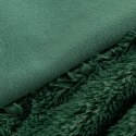 Koc narzuta na fotel 70X160 Tiffany 1 ciemnozielony włochacz pled D91 Koc narzuta na fotel 70X160 Tiffany 1 ciemnozielony włochacz pled D91
