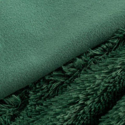 Koc narzuta na fotel 70X160 Tiffany 1 ciemnozielony włochacz pled D91 Koc narzuta na fotel 70X160 Tiffany 1 ciemnozielony włochacz pled D91