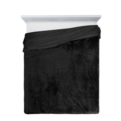 Koc narzuta na fotel 70X160 Tiffany 1 czarny włochacz pled D91 Koc narzuta na fotel 70X160 Tiffany 1 czarny włochacz pled D91