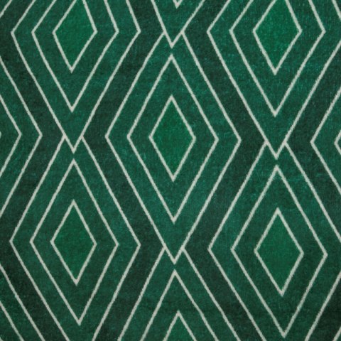Koc narzuta z mikrofibry 150x200 geo 02 zielony dwustronny D91 Koc narzuta z mikrofibry 150x200 geo 02 zielony dwustronny D91