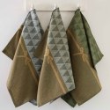 Komplet ścierek kuchennych Green tree 3 szt 50x70 zielony Zwoltex Zwoltex Komplet ścierek kuchennych Green tree 3 szt 50x70 zielony Zwoltex Zwoltex