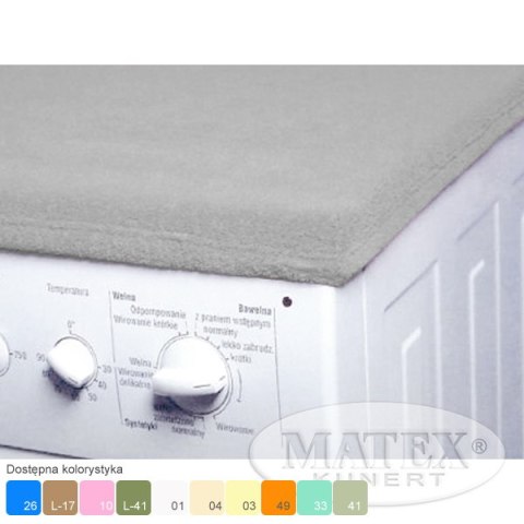 Nakrycie na pralkę 50x60 jasne szare Matex Nakrycie na pralkę 50x60 jasne szare Matex