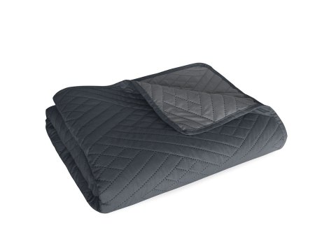 Narzuta dekoracyjna 220x240 Kostka szara popielata Beddo 002 dwustronna na łóżko Narzuta dekoracyjna 220x240 Kostka szara popielata Beddo 002 dwustronna na łóżko