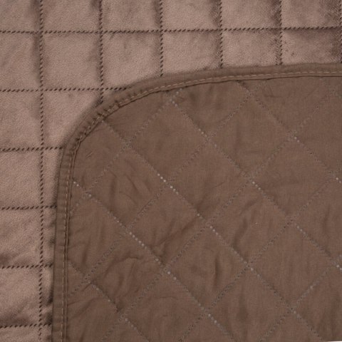 Narzuta dekoracyjna 220x240 Luiz 5 beżowa welurowa D91 Narzuta dekoracyjna 220x240 Luiz 5 beżowa welurowa D91