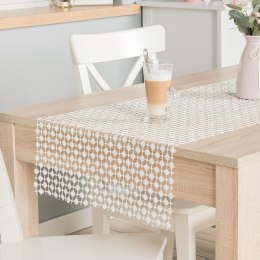 Obrus bieżnik 40x140 Bianca off white gipiurowy z lurexem 061757/KSP/010/040140/1