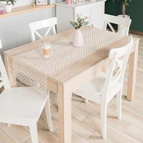 Obrus bieżnik 40x140 Bianca off white gipiurowy z lurexem 061757/KSP/010/040140/1 Obrus bieżnik 40x140 Bianca off white gipiurowy z lurexem 061757/KSP/010/040140/1