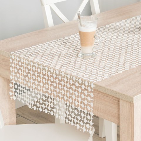 Obrus bieżnik 40x140 Bianca off white gipiurowy z lurexem 061757/KSP/010/040140/1 Obrus bieżnik 40x140 Bianca off white gipiurowy z lurexem 061757/KSP/010/040140/1