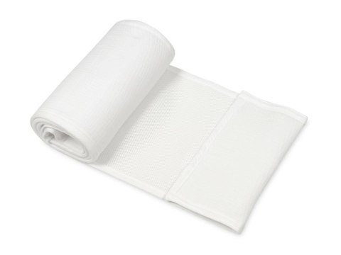 Ochraniacz do łóżeczka Bump Air Muślin 180x30 biały Ochraniacz do łóżeczka Bump Air Muślin 180x30 biały