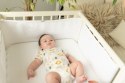Ochraniacz do łóżeczka Bump Air Muślin 180x30 biały Ochraniacz do łóżeczka Bump Air Muślin 180x30 biały