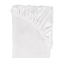 Podkład higieniczny 58x110 jersey biały nieprzemakalny prześcieradło z gumką do łóżeczek przystawnych Podkład higieniczny 58x110 jersey biały nieprzemakalny prześcieradło z gumką do łóżeczek przystawnych