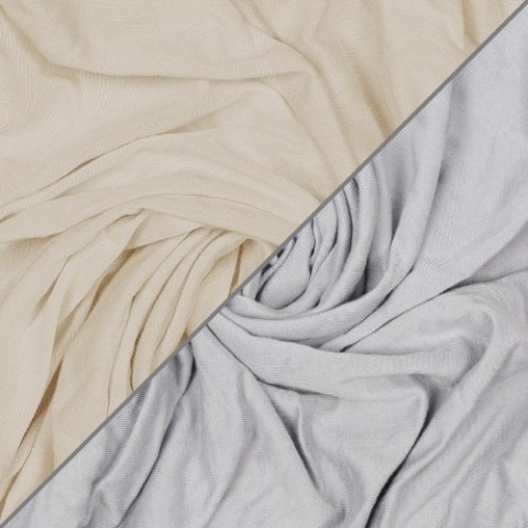 Pokrowiec na przewijak 50x70/80 Bamboo beżowy szary 2 pak bawełniany z gumką Pokrowiec na przewijak 50x70/80 Bamboo beżowy szary 2 pak bawełniany z gumką