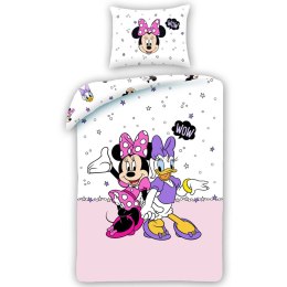 Pościel bawełniana 140x200 Myszka Mini i Donald Kids 12 poszewka 70x90 Kids 12 Halantex