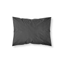 Poszewka adamaszkowa 40x40 czarna jednobarwna paski 1 cm Pure Poszewka adamaszkowa 40x40 czarna jednobarwna paski 1 cm Pure