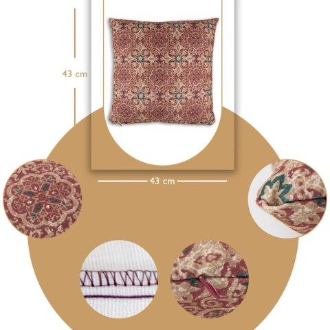 Poszewka dekoracyjna 43x43 Inta 492 ciemna różowa 325g/m2 Darymex Poszewka dekoracyjna 43x43 Inta 492 ciemna różowa 325g/m2 Darymex