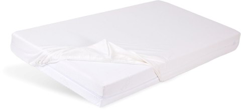 Prześcieradło bawełniane z gumką 70x140 białe BabyMatex Prześcieradło bawełniane z gumką 70x140 białe BabyMatex