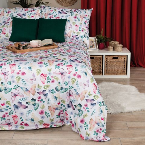 SABRINA, Komplet pościeli PREMIUM z satyny bawełnianej 160x200cm, zadruk dwustronny (do wyczerpania zapasu) T20139/SAT/001/16020 SABRINA, Komplet pościeli PREMIUM z satyny bawełnianej 160x200cm, zadruk dwustronny (do wyczerpania zapasu) T20139/SAT/001/16020