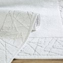 Dywanik łazienkowy 50x70 Nika biały bawełniany 700 g/m2 Eurofirany Dywanik łazienkowy 50x70 Nika biały bawełniany 700 g/m2 Eurofirany
