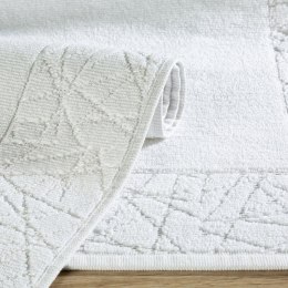 Dywanik łazienkowy 50x70 Nika biały bawełniany 700 g/m2 Eurofirany