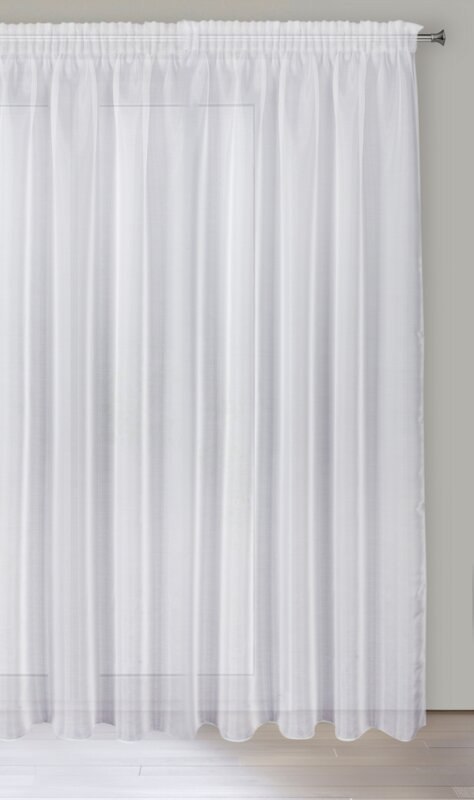 Firana 350x270 Alia biała z błyszczącą nicią gotowa na taśmie F10 Eurofirany Firana 350x270 Alia biała z błyszczącą nicią gotowa na taśmie F10 Eurofirany