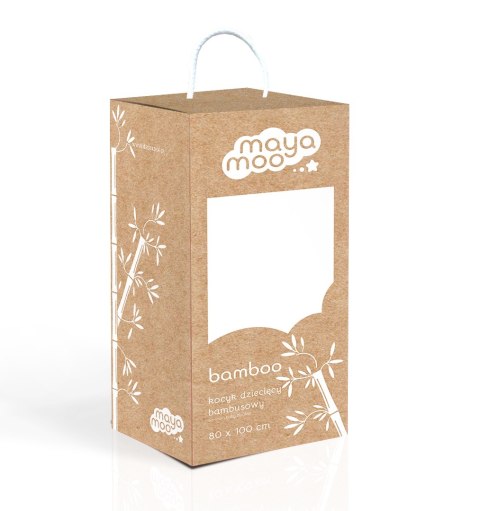 Kocyk bambusowy Mayamoo 80x100 04 brązowy ciemny taupe w pudełku 570g/m2 Kocyk bambusowy Mayamoo 80x100 04 brązowy ciemny taupe w pudełku 570g/m2