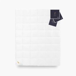 Kołdra puchowa 135x200 Premium gold całoroczna 540g biała AMZ