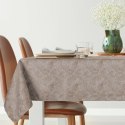 Obrus 140x220 Isla beżowy ciemny wzór żakardowy Eurofirany Obrus 140x220 Isla beżowy ciemny wzór żakardowy Eurofirany
