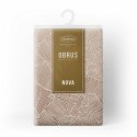 Obrus 140x220 Isla beżowy ciemny wzór żakardowy Eurofirany Obrus 140x220 Isla beżowy ciemny wzór żakardowy Eurofirany