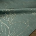 Obrus bieżnik 35x140 Blink 13 miętowy ciemny złoty kwiat welurowy Eurofirany Obrus bieżnik 35x140 Blink 13 miętowy ciemny złoty kwiat welurowy Eurofirany