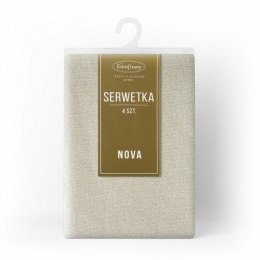 Obrus serweta 30x40 Lana podkładka beżowy srebrny Eurofirany