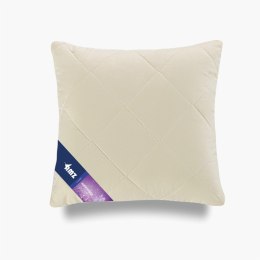 Poduszka antyalergiczna 40x40 Mikrofibra pikowana plus 250g kremowa AMZ