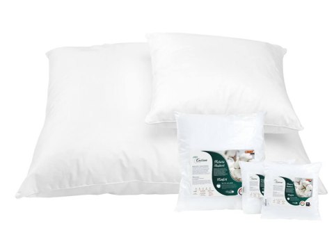 Poduszka antyalergiczna 40x60 Cotton gładka 250g biała AMZ Poduszka antyalergiczna 40x60 Cotton gładka 250g biała AMZ