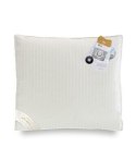 Poduszka puchowa 90% 50x70 Silver trzykomorowa 600g + 100g srebrzysta kremowa AMZ