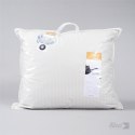 Poduszka puchowa 90% 50x70 Silver trzykomorowa 600g + 100g srebrzysta kremowa AMZ