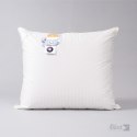 Poduszka puchowa 90% 50x70 Silver trzykomorowa 600g + 100g srebrzysta kremowa AMZ