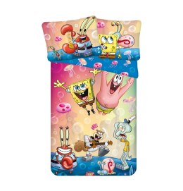 Pościel dziecięca 140x200 Sponge Bob party poszewka 70x90