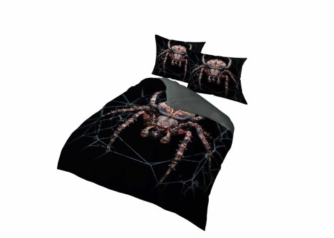 Pościel z mikrofibry 3D 160x200 czarna pająk 4183 A mikro 28 Pościel z mikrofibry 3D 160x200 czarna pająk 4183 A mikro 28