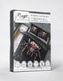 Pościel z mikrofibry 3D 160x200 czarna pająk 4183 A mikro 28 Pościel z mikrofibry 3D 160x200 czarna pająk 4183 A mikro 28