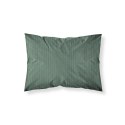Poszewka adamaszkowa 70x80 oliwkowa jednobarwna paski 1 cm Pure Poszewka adamaszkowa 70x80 oliwkowa jednobarwna paski 1 cm Pure